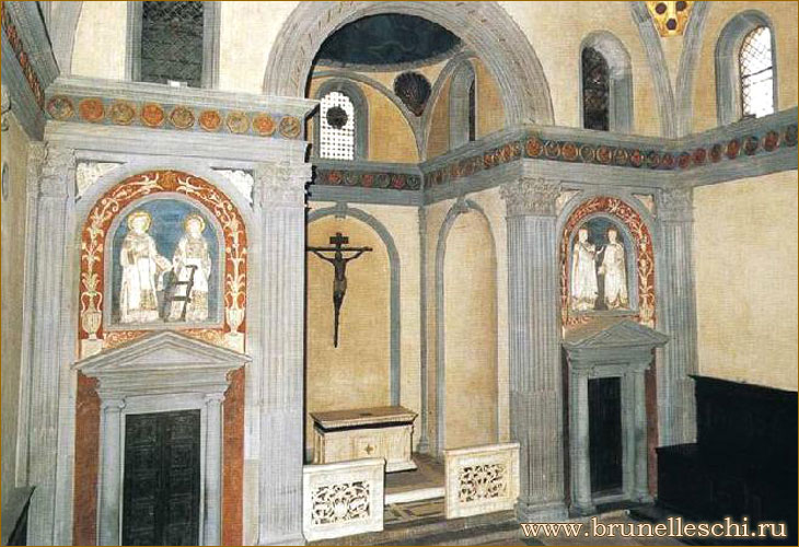 Старая сакристия церкви Сан Лоренцо, Флоренция / www.brunelleschi.ru